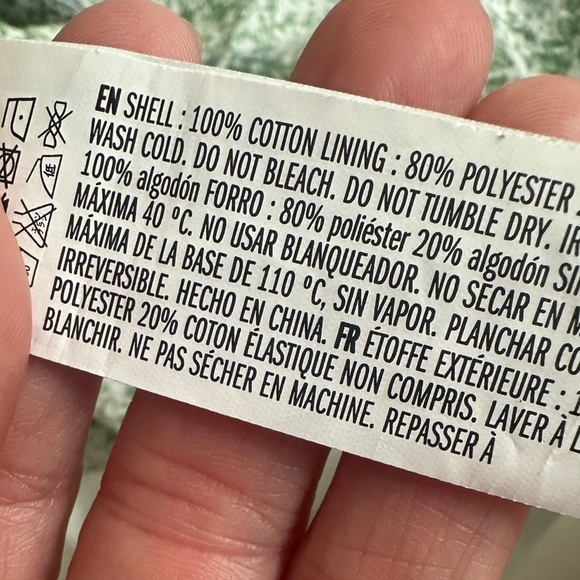 English Factory Plus Puff-Sleeve Smocked Tiered Dress size 1X cotton - Picture 7 of 8